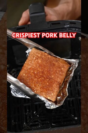Air Fryer Crispy Pork Belly