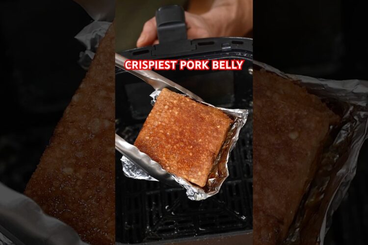 Air Fryer Crispy Pork Belly