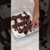 *SATISFYING* ICE CREAM CAKE  #asmr #satisfying #icecream #chocolate
