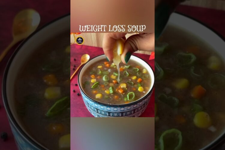 Only 100 CALORIE Soup To Burn Fat Fast | Ragi Soup Recipe For Weight Loss  | Bowl To Soul
