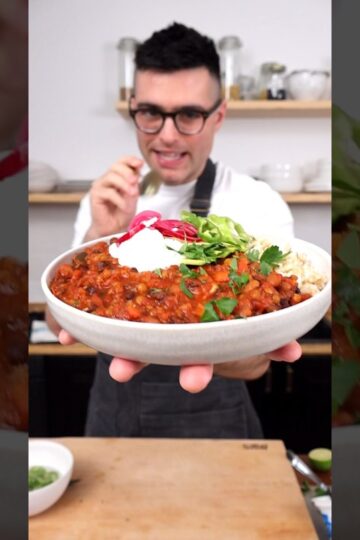 Lentil Chili Recipe - Easy and in One Pot
