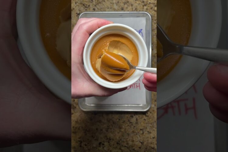 Coffee Caramel Creme Brulee + The Purpose of a Water Bath