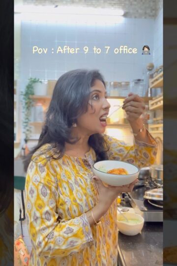 Quick Healthy Dinner after office #shorts #youtubeshorts #minivlog #dinner #food #recipe #health