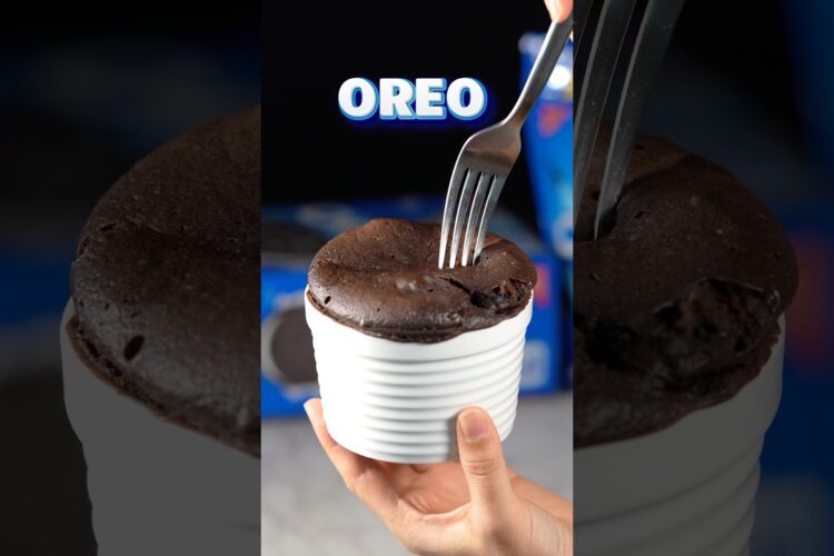 Oreo mug cake | 5 minute no oven recipe