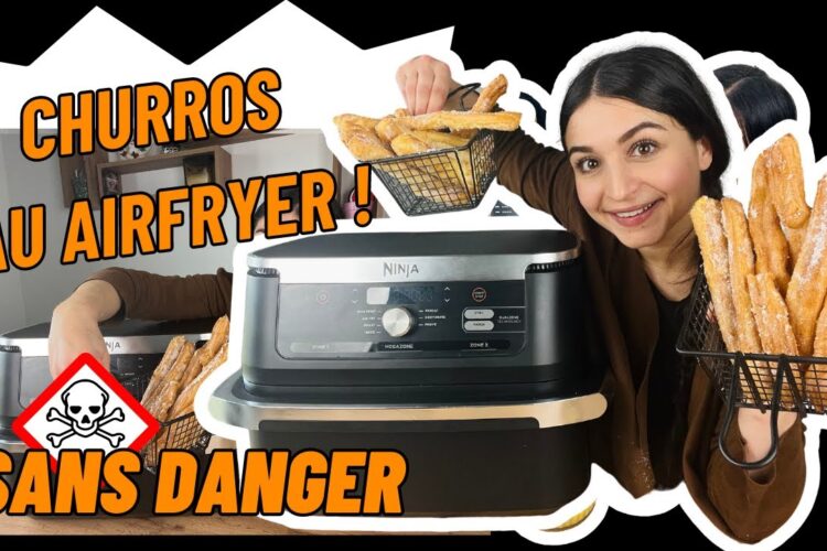 SANS DANGER ⚠️ Churros au AIRFRYER  ninja AF500