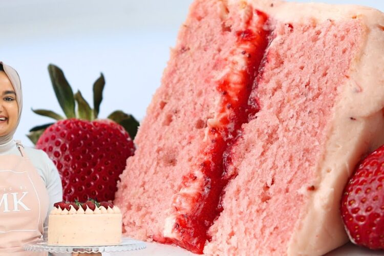 SO many failed STRAWBERRY CAKE recipes led to the best version I've ever had