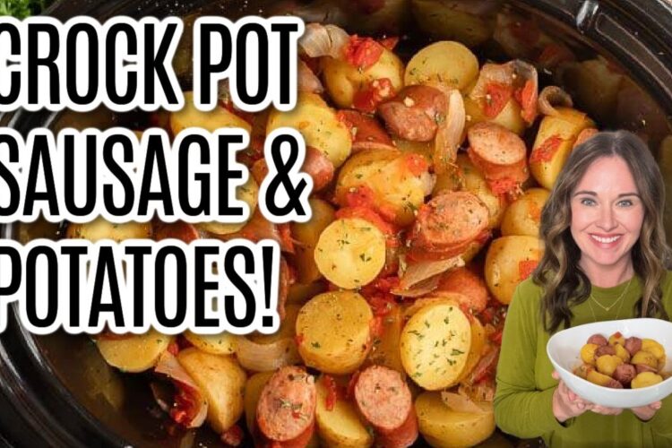Tasty Crock Pot Sausage and Potatoes