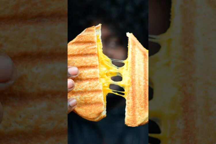 Microwave Crispy Grilled Cheese?!?!