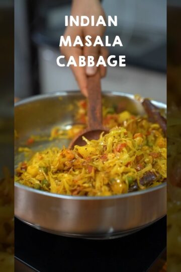 Indian Masala Cabbage 🥬 #food #recipe #cooking