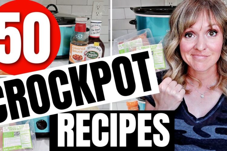 50 Cheap & Easy Slow Cooker Recipes | CROCKPOT MARATHON | SLOW COOKER MARATHON