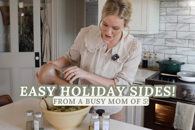 Easy Thanksgiving Side Dishes From Scratch