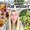 These 10 Minute Dinners Will Change Your Life | Healthy Dinner Ideas For Weight Loss