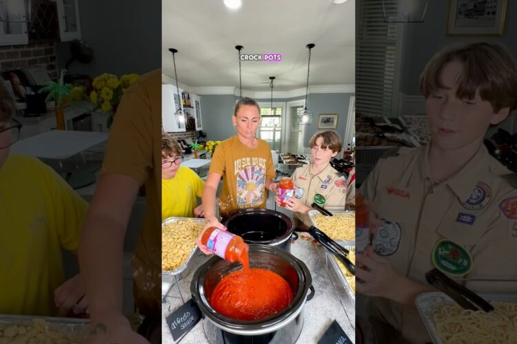 Inexpensive way to feed a LOT of people 🍝