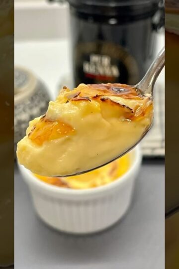 CREME BRÛLÉE!!! Textura suave y delicada, está riquísima!😋👌🏻 #youtubeshorts #shorts