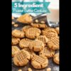 5 Ingredient Peanut Butter Cookies #shorts