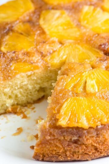Fresh Pineapple Upside Down Cake Recipe