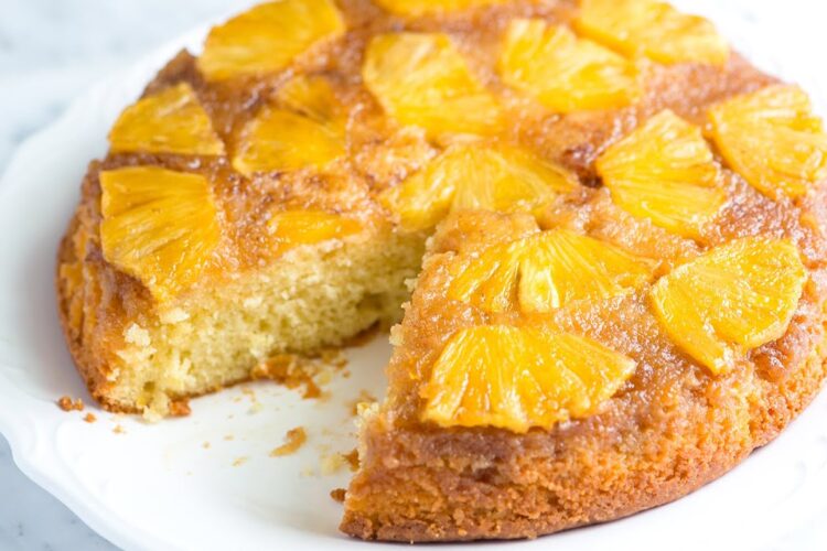 Fresh Pineapple Upside Down Cake Recipe