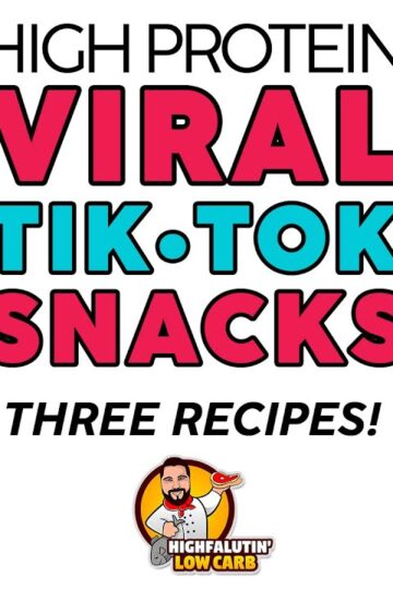 High Protein TikTok SNACKS! - 3 VIRAL KETO Recipes!