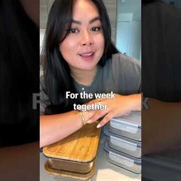 let's pack husband's lunch for the week