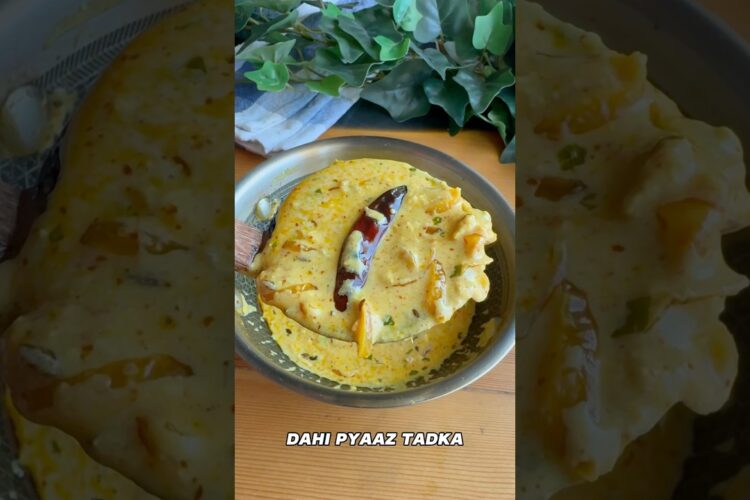 Dahi pyaaz tadka | tadke walla dahi #dahitadka #tadka #dahi #tadkadahi #yogurt