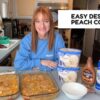 EASY DESSERTS: PEACH COBBLER