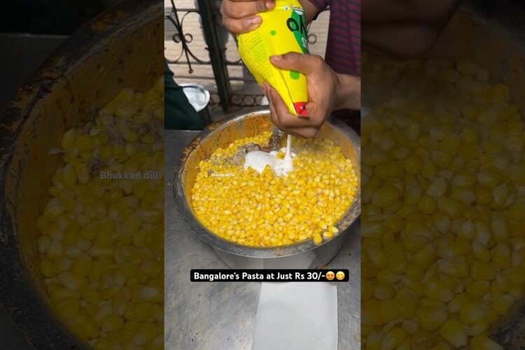 Bangalore’s Pasta at Just Rs 30/-😍😋|| Indian Street Food