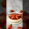CHEESECAKE SIN HORNO Fácil y Rápido 🍓 #postresfaciles #recetas #cheesecake #postressinhorno