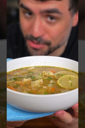 Lemon Chicken Soup! #chickensoup #lemonchickenrecipe #souprecipes