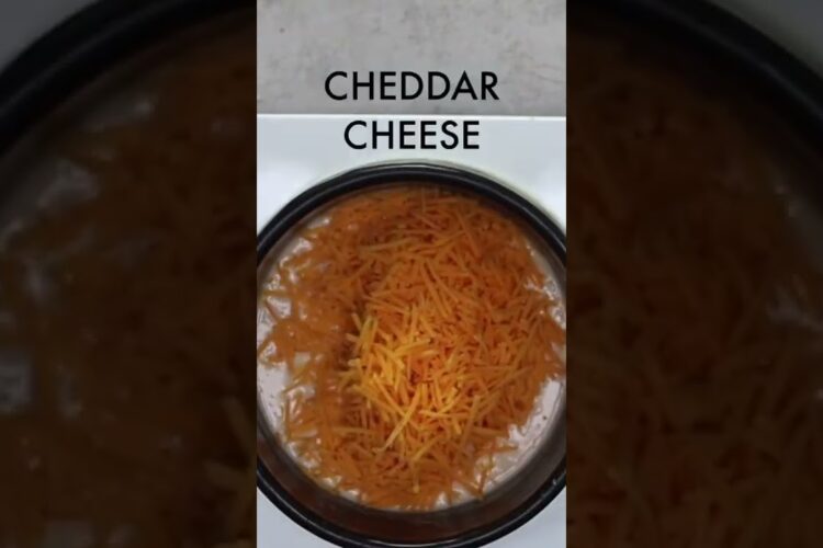 Homemade Cheddar Cheese Sauce #recipes #nachos
