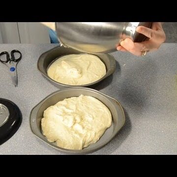 Easy Homemade Vanilla Cake from Scratch: Vanilla Cake Recipe by Cookies Cupcakes and Cardio