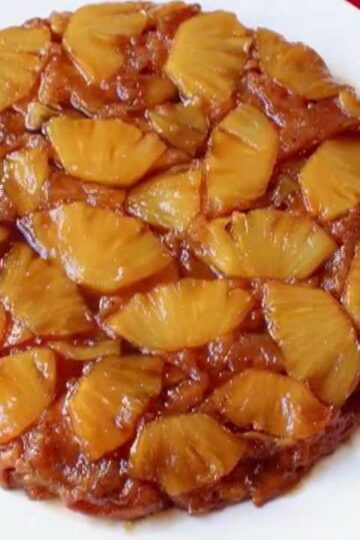Pineapple Upside-Down Cake Recipe - Fresh Pineapple Coffee Cake