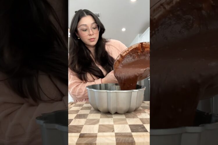 chocolate bundt cake!