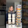 Healthy & High-protein Meal Prep😍 100G+ protein/day! Link to full recipes⬆️ #mealprep #highprotein