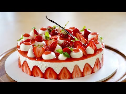 Strawberry Cake – Bruno Albouze