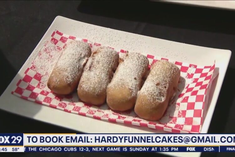 Hardy Funnel Cakes offers unique creations for funnel cake lovers