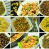 9 Healthy protein rich snacks - Sundal recipes - Snacks recipes - Nine different sundal recipes