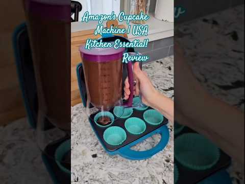 Create Delicious Cupcakes with Amazon's cupcakes machine#kitchen#gadgets#amzonmustbuy#review
