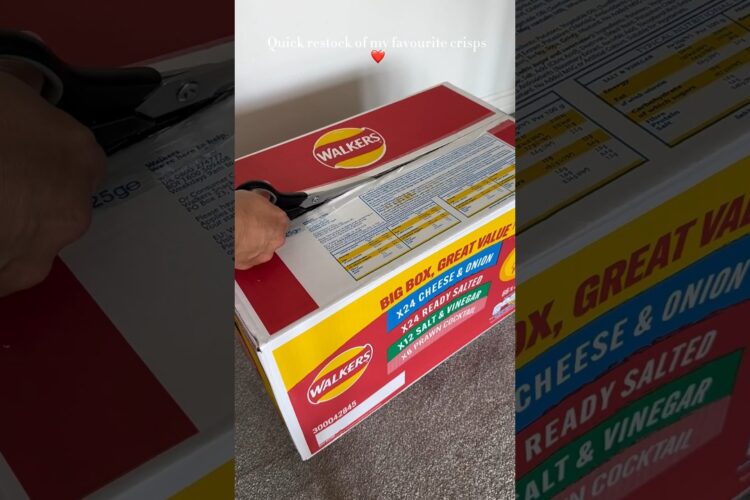 Crisp restock ❤️ #crisps #snacks #walkers #walkerscrisps #asmr #asmrsounds #viral #fyp #refill