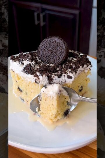 Oreo Tres Leches Cake Dessert #shorts