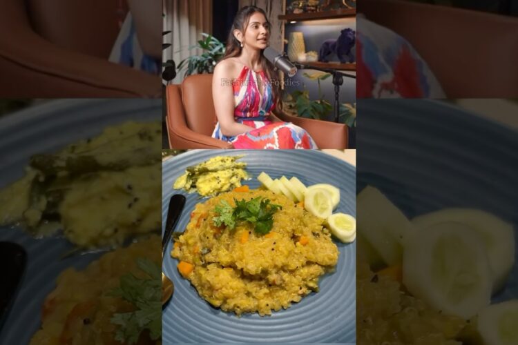 Weightloss Dinner Recipe | High fiber & Rich in protein Quinoa moongdal khichadi. #quinoa #shorts