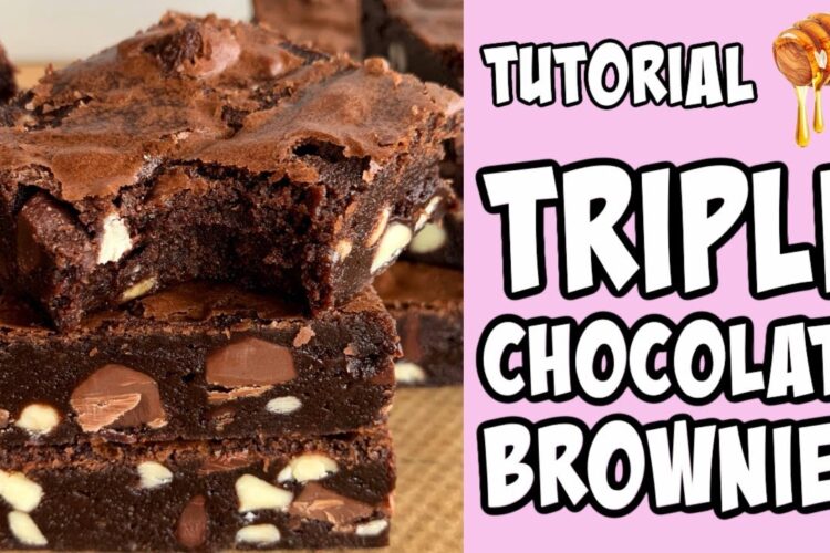 How to make Triple Chocolate Brownies! tutorial