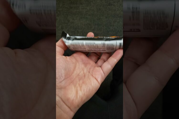 Barebells protein bar cookies and caramel flavor.