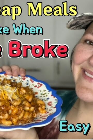 Meals To Eat When You’re Broke || Cheap Meals On A Budget