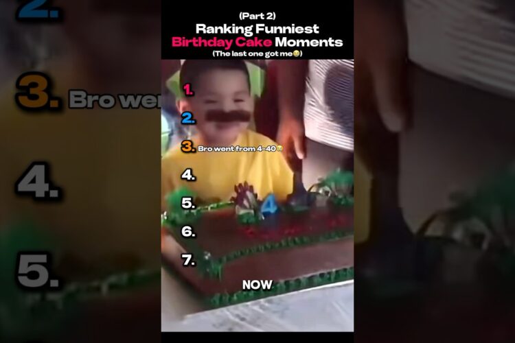 Ranking Funniest Birthday Cake Moments (Part 2)