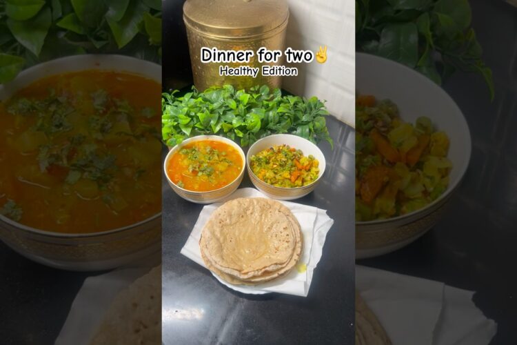 Day125-Dinner for two✌️Healthy edition#dinner #dinnerideas #recipe #foodvlog #food #shorts #cooking