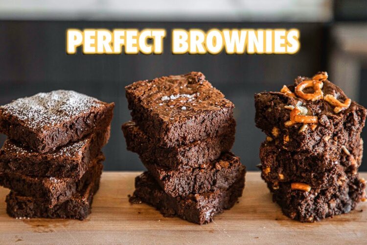 How To make The Most Perfect Brownies (3 Ways)