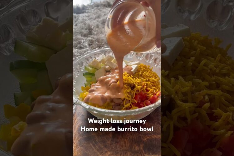 Weight loss recipe- Burrito Bowl- (Hindi Video) - healthy / easy / low calorie #recipe