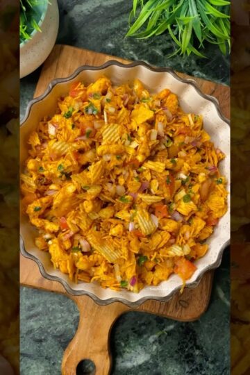 Ek dum Tasty wali Chips BHEL 😋 #recipe  #shorts