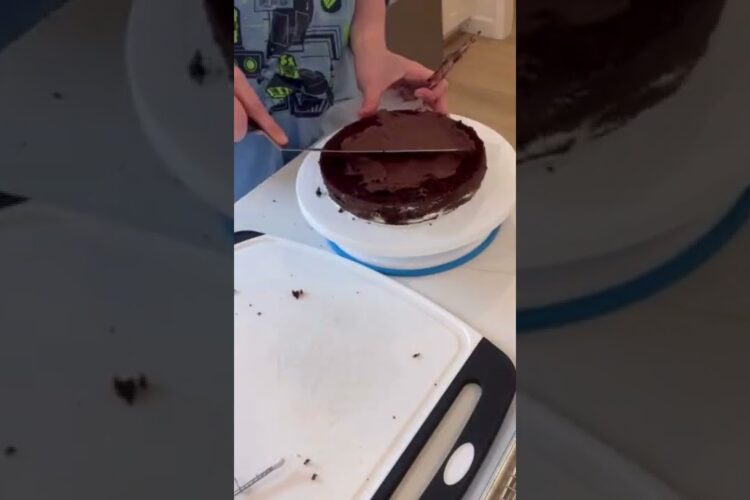 German Chocolate Cake #baking #cake #shorts