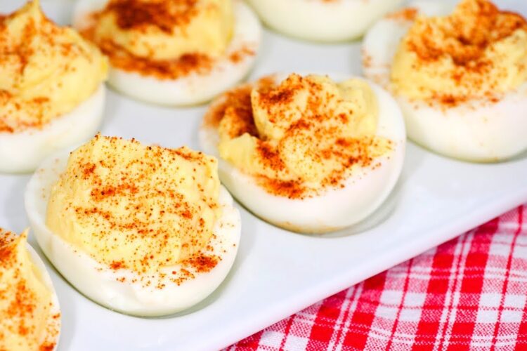 Easy Deviled Eggs #shorts